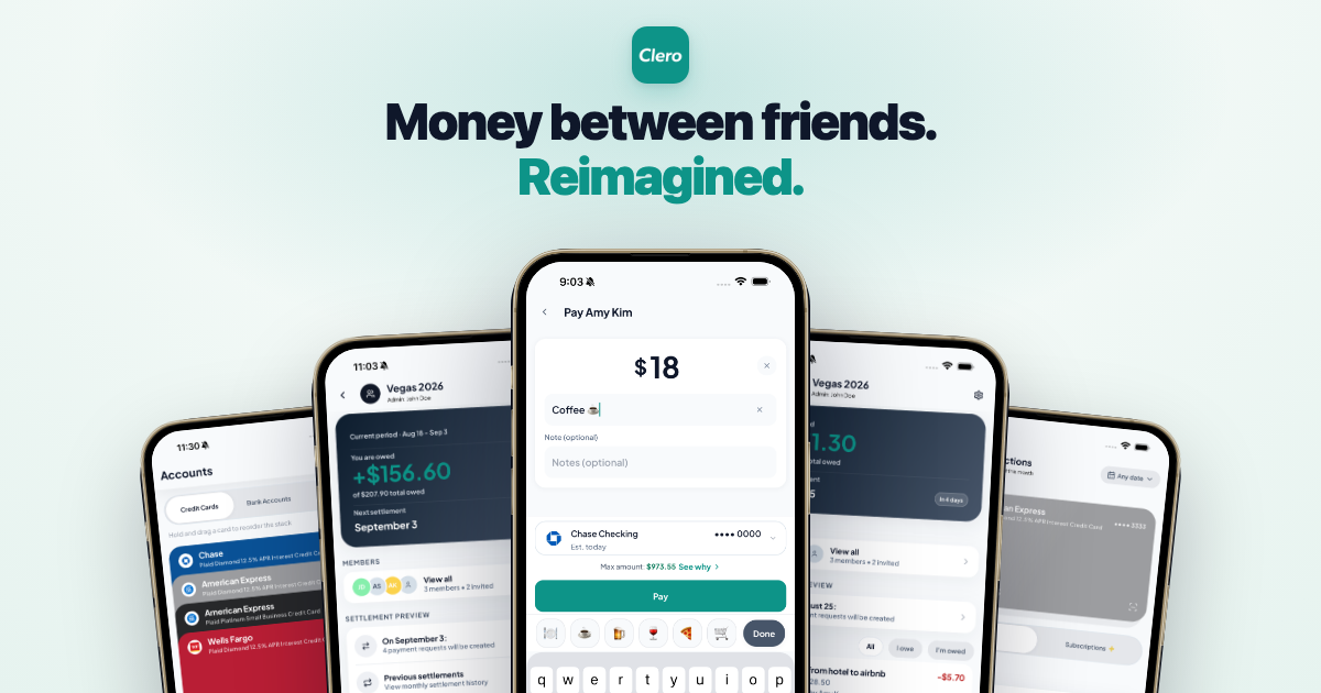 Venmo took 15 bucks every time I cashed out rent. I built the app that replaces Venmo AND Splitwise.